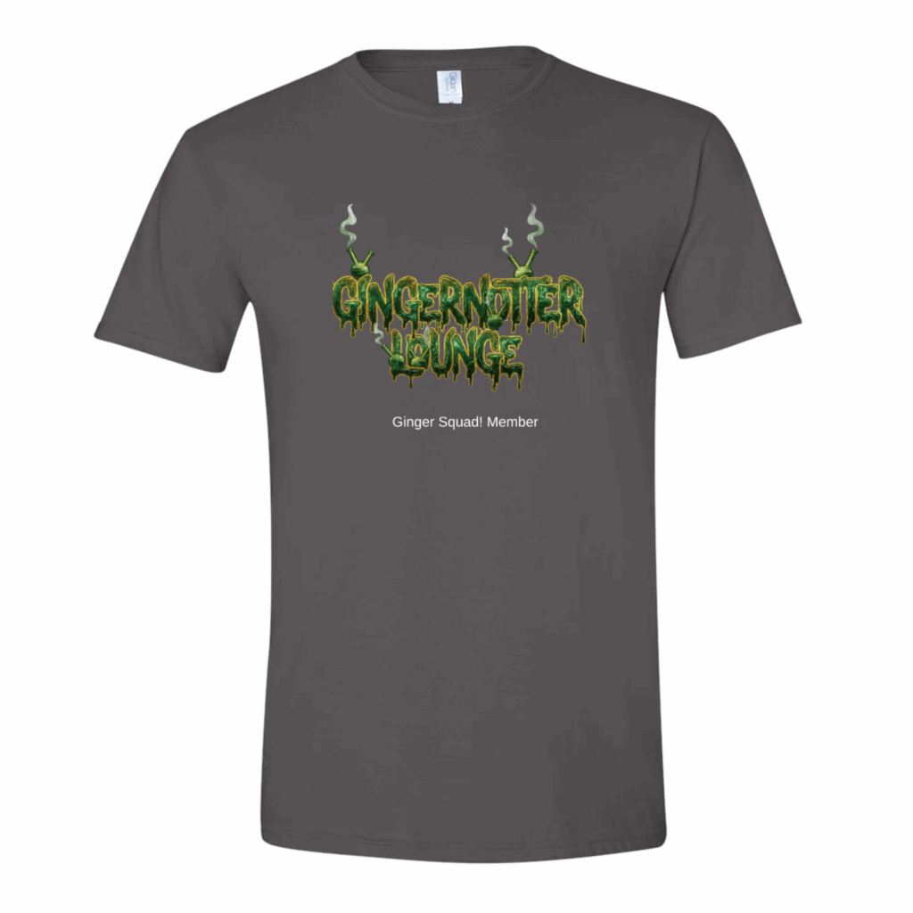 Gingernotter Gaming T-Shirt Grey Large