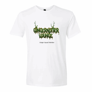Gingernotter Gaming T-Shirt White Large